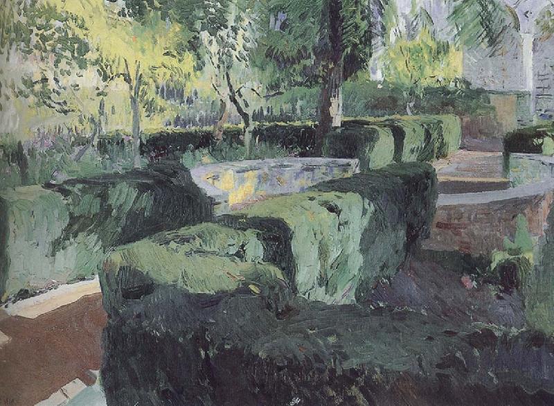 Joaquin Sorolla V Garden china oil painting image